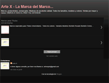 Tablet Screenshot of marcosarteequis.blogspot.com