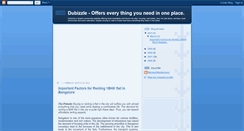 Desktop Screenshot of dubizzle.blogspot.com