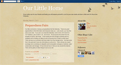 Desktop Screenshot of ourlittlehomeblogspotcom.blogspot.com