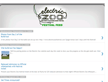 Tablet Screenshot of electriczoofestival.blogspot.com