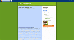 Desktop Screenshot of luisescudero.blogspot.com