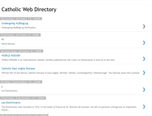 Tablet Screenshot of catholicwebdirectory.blogspot.com