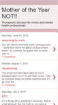 Mobile Screenshot of motheroftheyearnot.blogspot.com