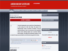 Tablet Screenshot of about-abiramam-natham.blogspot.com