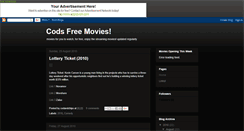 Desktop Screenshot of codsmovies.blogspot.com