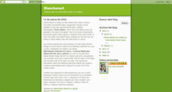 Desktop Screenshot of blanchenart.blogspot.com