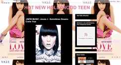 Desktop Screenshot of hotnewhollywoodteen.blogspot.com