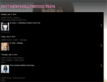 Tablet Screenshot of hotnewhollywoodteen.blogspot.com