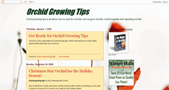 Desktop Screenshot of orchidgrowingtips.blogspot.com