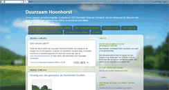 Desktop Screenshot of duurzaamhoonhorst.blogspot.com