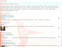 Tablet Screenshot of itsthecowgirlway.blogspot.com