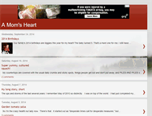 Tablet Screenshot of momsheartblog.blogspot.com