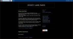 Desktop Screenshot of disneylandparis.blogspot.com