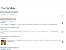 Tablet Screenshot of clinchersblog.blogspot.com