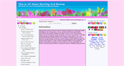Desktop Screenshot of healthy-beauty-info.blogspot.com
