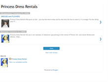 Tablet Screenshot of princessdressrentals.blogspot.com