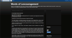 Desktop Screenshot of lencouragement.blogspot.com