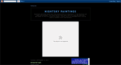 Desktop Screenshot of nightskypaintings.blogspot.com