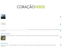 Tablet Screenshot of coracaoverde11.blogspot.com