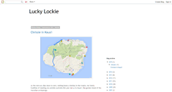 Desktop Screenshot of luckylockie.blogspot.com