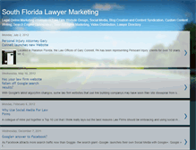 Tablet Screenshot of bocaratonlawyermarketing.blogspot.com