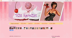 Desktop Screenshot of missrecetitas.blogspot.com