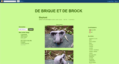 Desktop Screenshot of debriqueetdebrock.blogspot.com