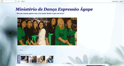 Desktop Screenshot of evelinexpressaoagape.blogspot.com