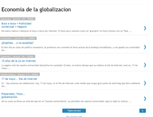 Tablet Screenshot of economia-de-la-globalizacion.blogspot.com