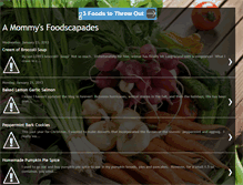 Tablet Screenshot of amommysfoodscapades.blogspot.com