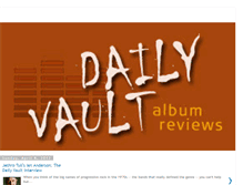 Tablet Screenshot of dailyvault.blogspot.com