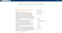 Desktop Screenshot of edmonton-housing.blogspot.com