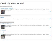 Tablet Screenshot of cosurijollypentrubucatarie.blogspot.com