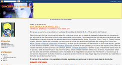 Desktop Screenshot of conciertos-festivales.blogspot.com