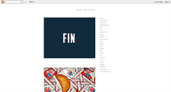 Desktop Screenshot of esunblogsinletra.blogspot.com