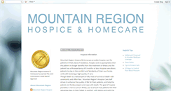 Desktop Screenshot of mountainregionhh.blogspot.com