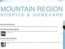 Tablet Screenshot of mountainregionhh.blogspot.com