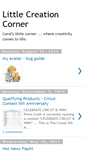 Mobile Screenshot of littlecreationcorner.blogspot.com