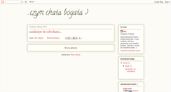 Desktop Screenshot of czymchatabogata.blogspot.com