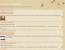 Tablet Screenshot of palpitesepalpitacoes.blogspot.com