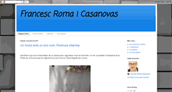 Desktop Screenshot of francescroma.blogspot.com
