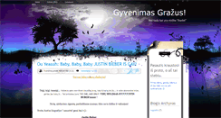 Desktop Screenshot of n0f3ar-gyvenimasgrazus.blogspot.com