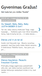 Mobile Screenshot of n0f3ar-gyvenimasgrazus.blogspot.com
