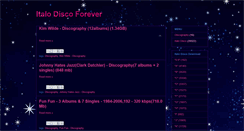 Desktop Screenshot of italodisco-forever.blogspot.com