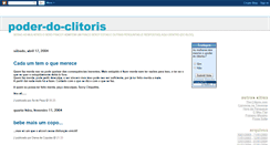 Desktop Screenshot of poder-do-clitoris.blogspot.com