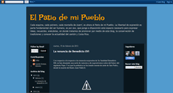 Desktop Screenshot of elpatiodemipueblo.blogspot.com