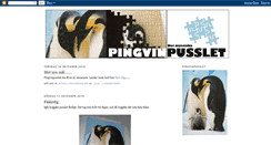 Desktop Screenshot of pingvinpusslet.blogspot.com