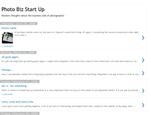 Tablet Screenshot of photographerstartup.blogspot.com