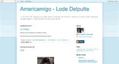 Desktop Screenshot of americamigo.blogspot.com