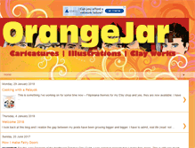 Tablet Screenshot of orangejar.blogspot.com